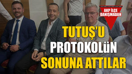 Tutuş’u protokolün sonuna attılar