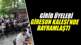 GİRİB üyeleri Giresun Kalesi’nde bayramlaştı