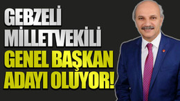 Gebzeli Milletvekili genel başkan adayı oluyor!