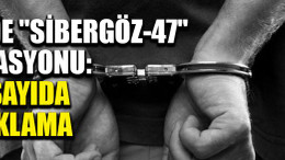 27 ilde "Sibergöz-47" operasyonu: Çok sayıda tutuklama