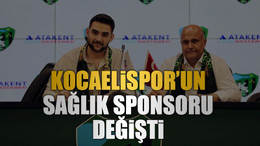 Kocaelispor’un sağlık sponsoru değişti