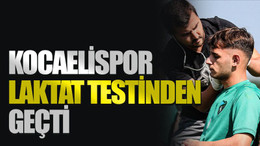 Kocaelispor laktat testinden geçti
