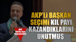 AKP’li başkan seçimi kıl payı kazandıklarını unutmuş