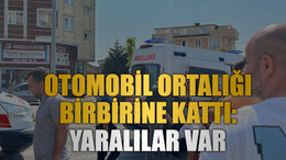 Otomobil ortalığı birbirine kattı: Yaralılar var