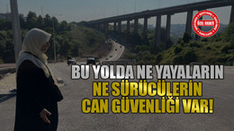 Bu yolda ne yayaların ne sürücülerin can güvenliği var!