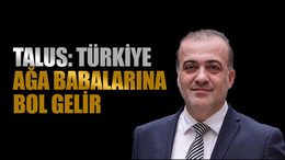 Talus: Türkiye ağa babalarına bol gelir