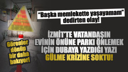İzmit'te vatandaştan gülme krizine sokan "Park" uyarısı! Gören bir daha bakıyor!