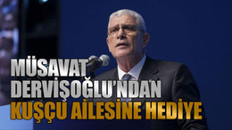 Müsavat Dervişoğlu’ndan Kuşçu ailesine hediye