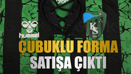 Çubuklu forma satışa çıktı
