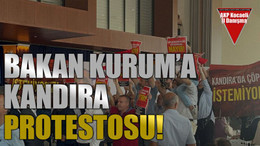 Bakan Kurum’a Kandıra protestosu!