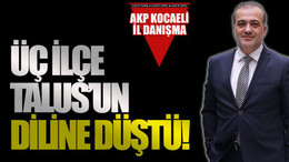 Üç ilçe Talus’un diline düştü!
