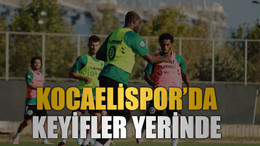 Kocaelispor’da keyifler yerinde