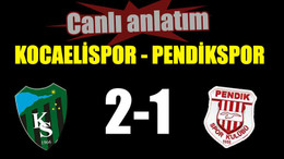 Kocaelispor - Pendikspor maçı