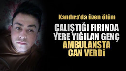 Kandıra'da çalıştığı fırında yere yığılan genç, sağlık merkezine götürülürken can verdi