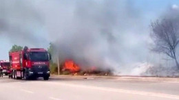 Kocaeli’de ağaçlık alanda çıkan yangında son durum!