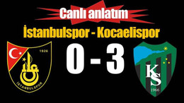 İstanbulspor - Kocaelispor maçı
