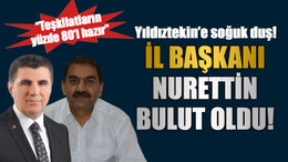 Gencay Yıldıztekin’e soğuk duş! İl başkanı Nurettin Bulut oldu! “Teşkilatların yüzde 80’i hazır”