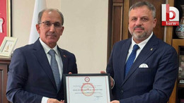 Rakipsiz başkan mazbatasını aldı!