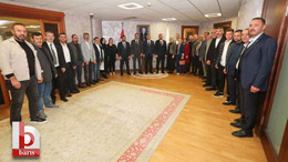 Büyükakın AKP’lileri makamında ağırladı