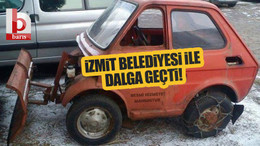 MHP'li yönetici, fotoğraf paylaşıp, İzmit Belediyesi ile dalga geçti!
