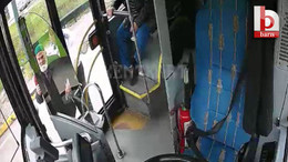 Kocaeli'de otobüs şoföründen duygulandıran hareket