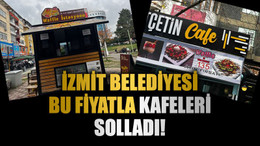 İzmit Belediyesi bu fiyatla kafeleri solladı!