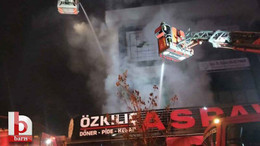 İzmit’teki restoran yanarak kullanılamaz hale geldi