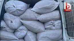 Durdurulan araçta 1600 kilo tütün ele geçirildi