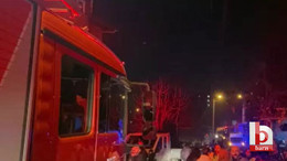 Mahalleli panik yaşadı! Yaşlı çiftin kaldığı ev yandı