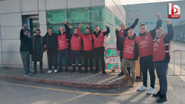 Kocaeli’de grev var! Emekçilerden dayanışma örneği