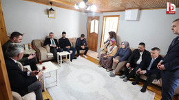 Büyükakın, Kandıra’da vefat eden muhtarın evine gitti