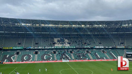 Tribünler bomboş kaldı