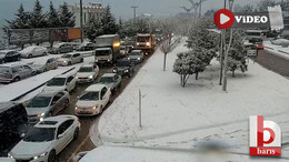 Umuttepe’de kar yağışı başladı