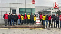 Green Transfo'da direnişteki işçilere dayanışma ziyareti