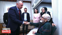 Büyükakın, milli güreşçiyi unutmadı