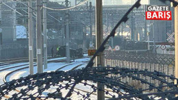 Kocaeli'de limana indirilen sıfır araç tren yoluna uçtu!