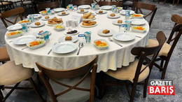 Artvinliler iftarda korumaları unutmadı