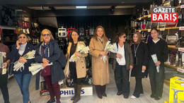 İYİ Partililer çalışan kadınları unutmadı