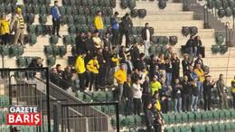 Kocaelispor’a Ankaragücü taraftarından alkış