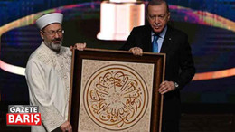 Ali Erbaş'ın hediyesinde seçtiği ayet, sosyal medyayı karıştırdı