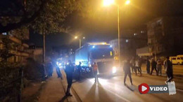 Gölcük’te tır ve karavan çarpıştı!