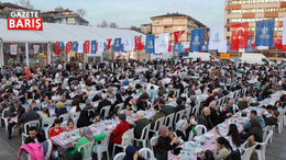 Büyükşehir’in iftar sofralarına yoğun ilgi