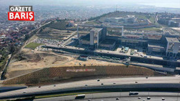 Şehir Hastanesi bağlantı yolu yeşilleniyor