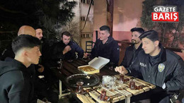Ülkücüler Kocaeli’de polislere baklava dağıttı