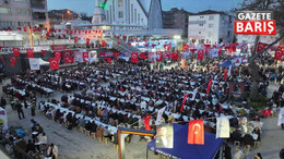 Derinceliler kent iftarına sığmadı, alan doldu taştı