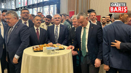 Münir Karaloğlu Kent bayramlaşmasında!