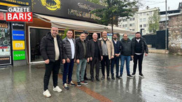 İYİ Partililer, Birol Elüstü’ne misafir oldular