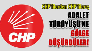 Adalet Yürüyüşü’ne gölge düşürdüler!