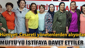 Müftü’yü istifaya davet ettiler