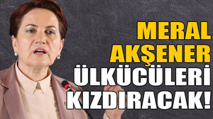 Meral akşener Ülkücüleri kızdıracak!